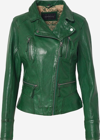 OAKWOODPrijelazna jakna - zelena boja: prednji dio