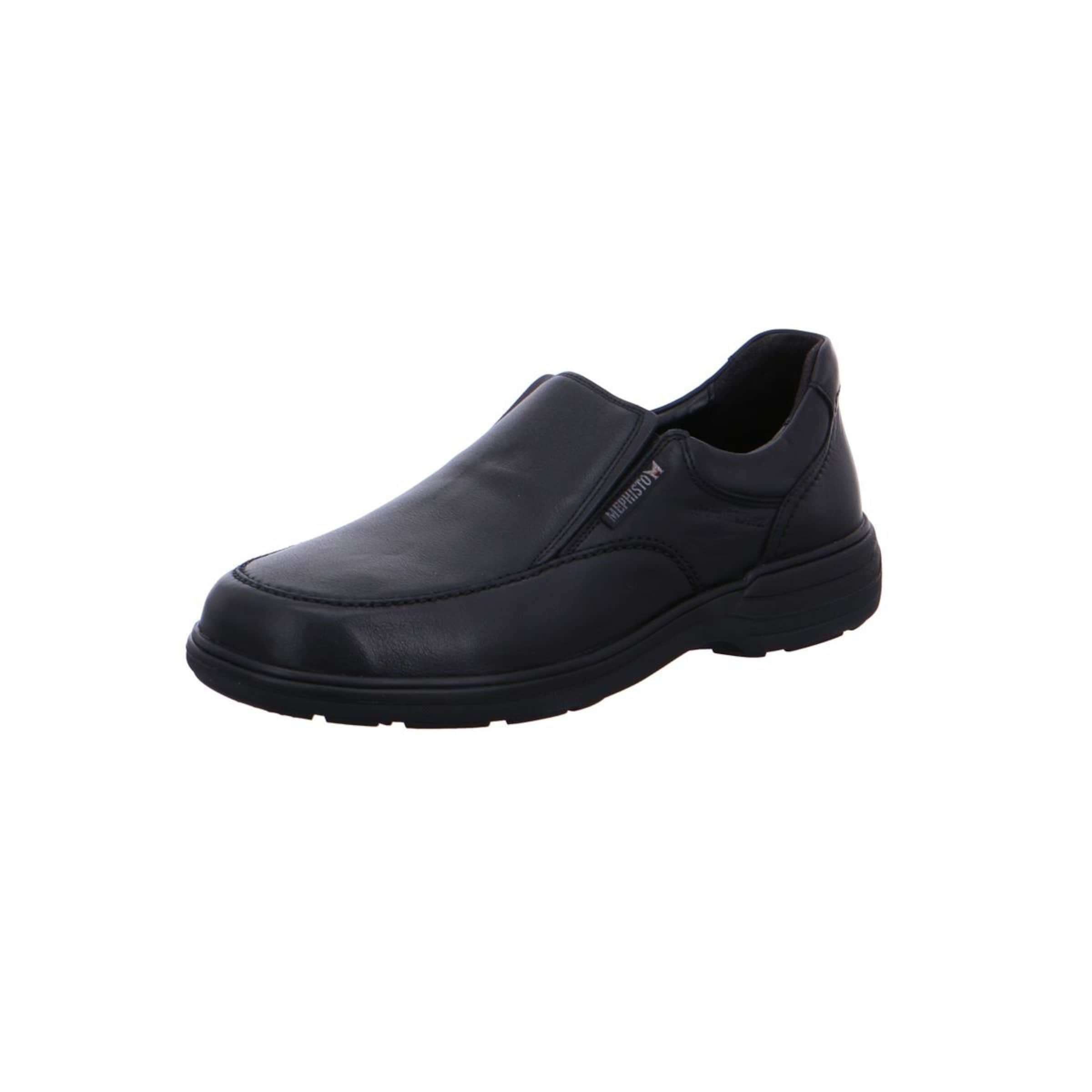 MEPHISTO Slipper in Schwarz: Vorderseite