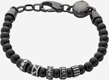 DIESEL Armband 'Etnik' in Schwarz: predná strana