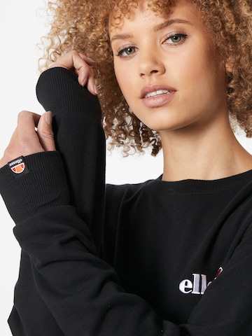ELLESSE Sweatshirt 'TRIOME' in Black
