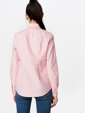 Polo Ralph Lauren Bluse in Pink: zadná strana