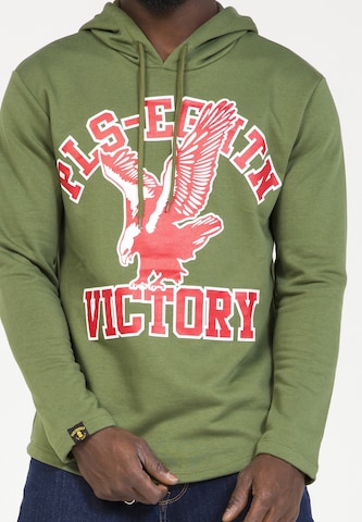 Sweat-shirt PLUS EIGHTEEN en vert