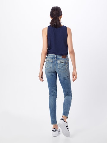 G-Star RAW Skinny Jeans 'Midge' in Blauw: terug