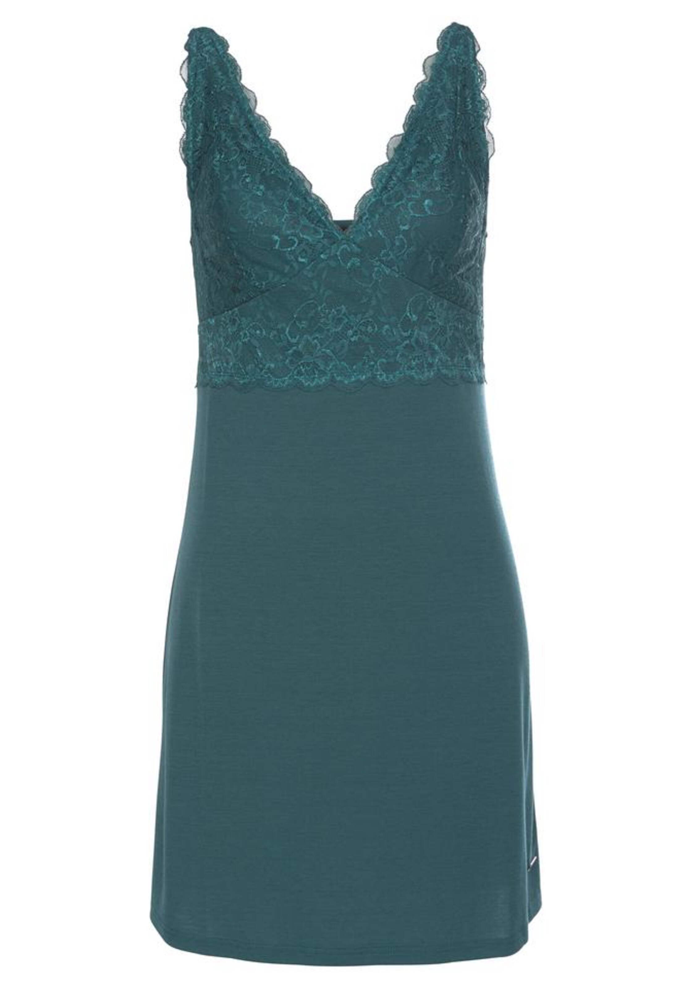 LASCANA Hálóköntös 'Mably' - zöld: elől