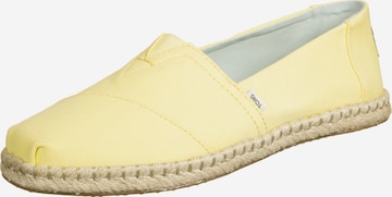 TOMS Espadrilles in Yellow: front