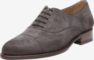 SHOEPASSION Lace-Up Shoes 'No. 1107' in Grey