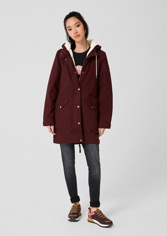 QS Winterparka in Rood