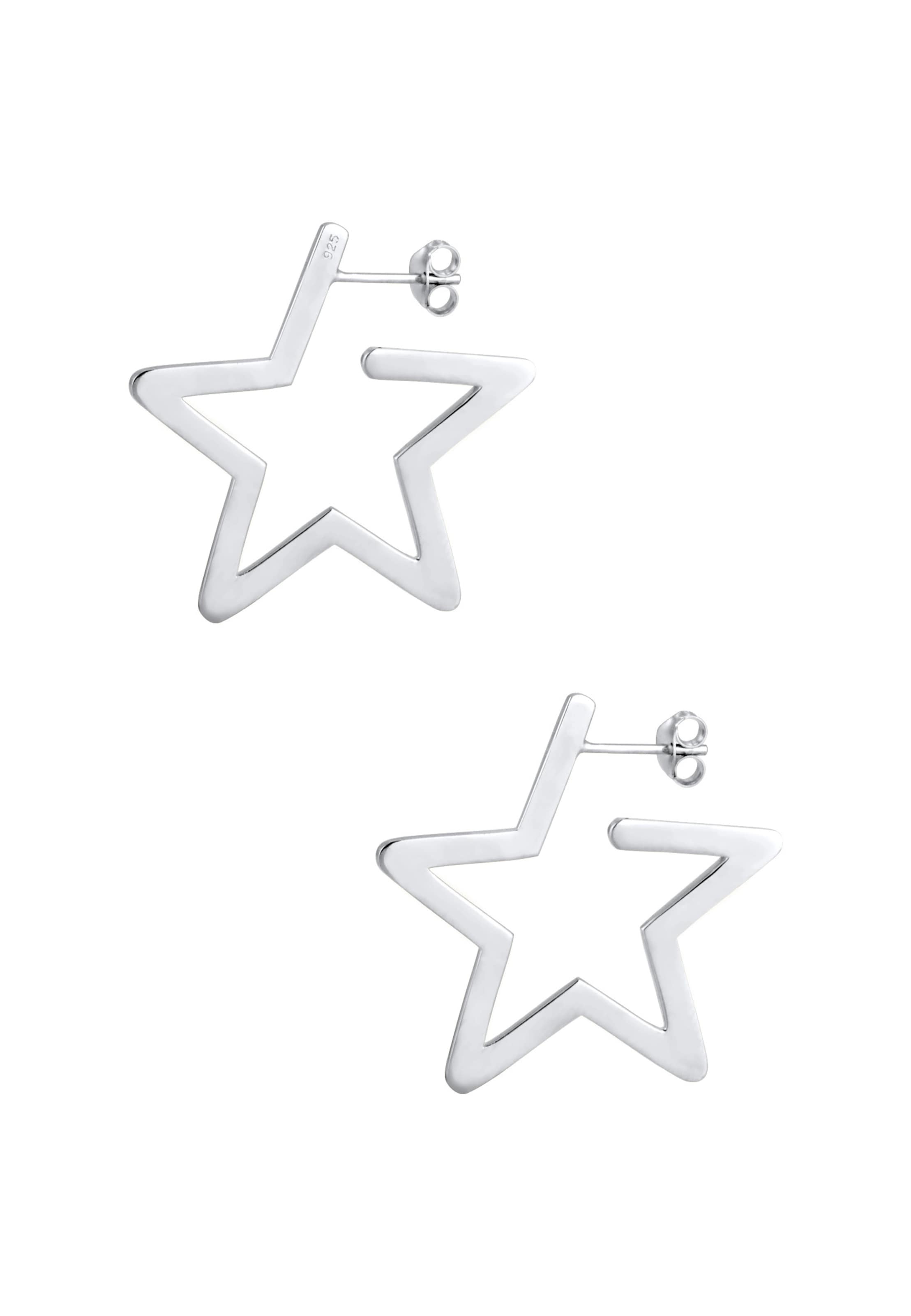 ELLI Oorbellen in Zilver