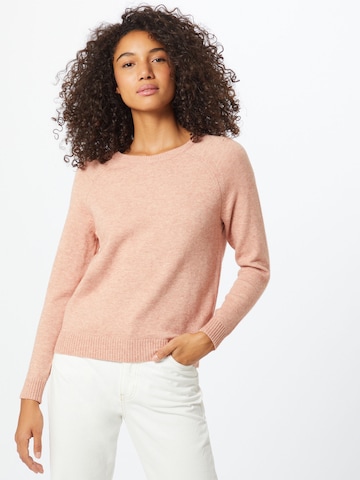 Pull-over 'Lesly Kings' ONLY en rose : devant