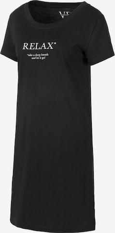 Chemise de nuit VIVANCE en noir