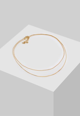 ELLI Halskette Basic Kette, Choker in Gold