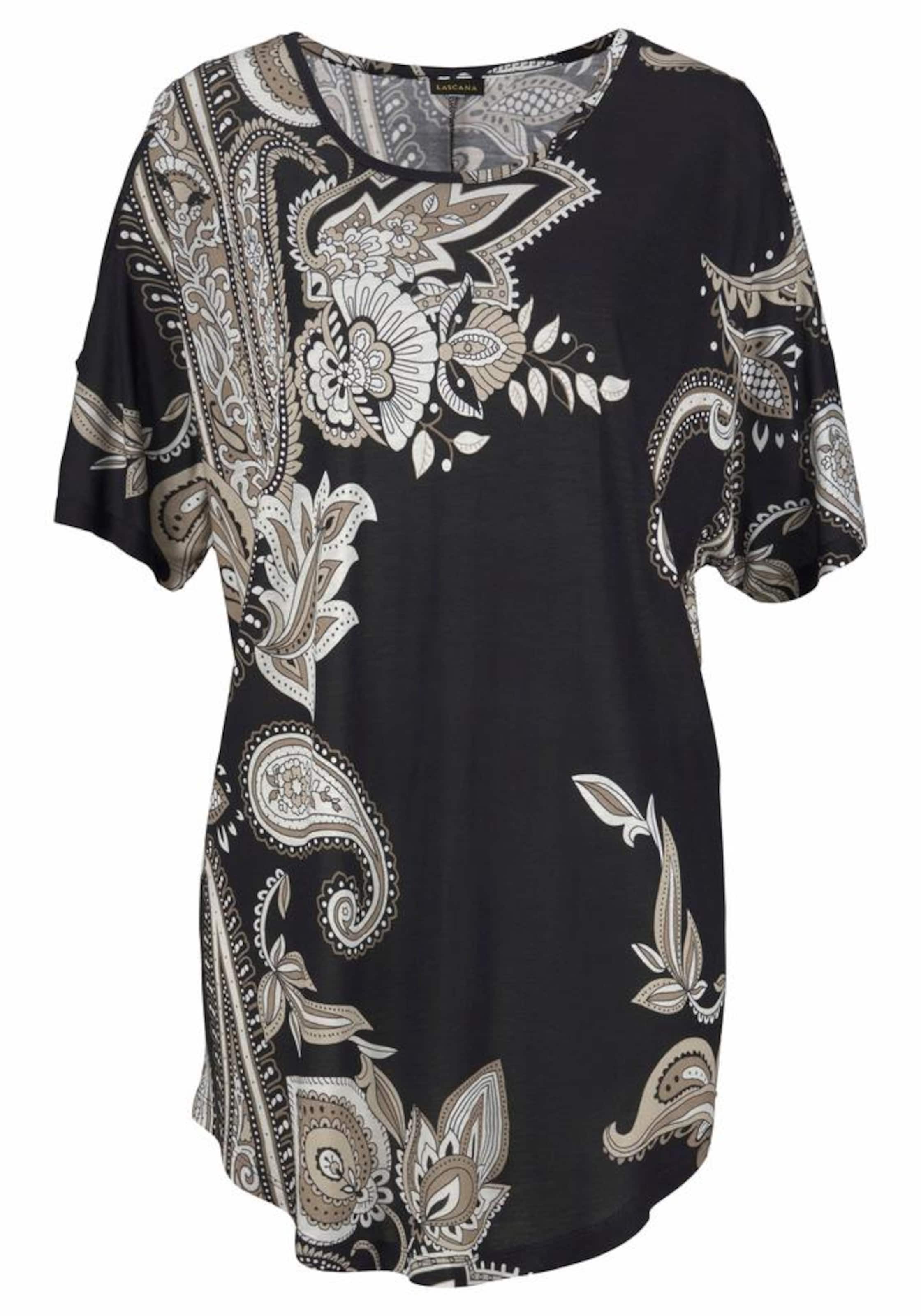 LASCANA Shirt in Black: front