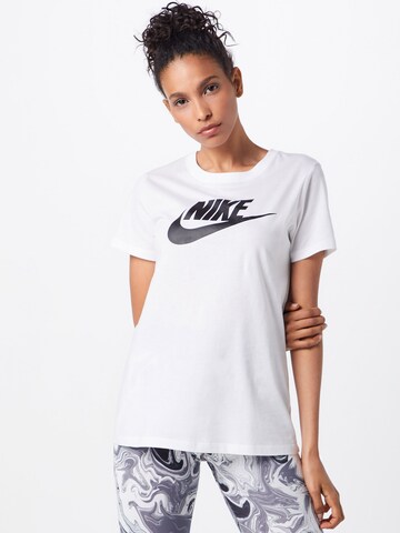 Nike Sportswear Shirts 'Futura' i hvid: forside