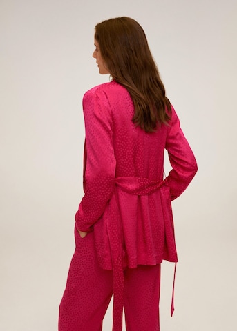 Blazer MANGO en rose