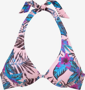 VENICE BEACH - Triángulo Top de bikini 'Marly' en rosa: frente
