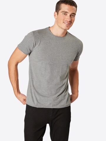 Revolution - Camisa em cinzento: frente