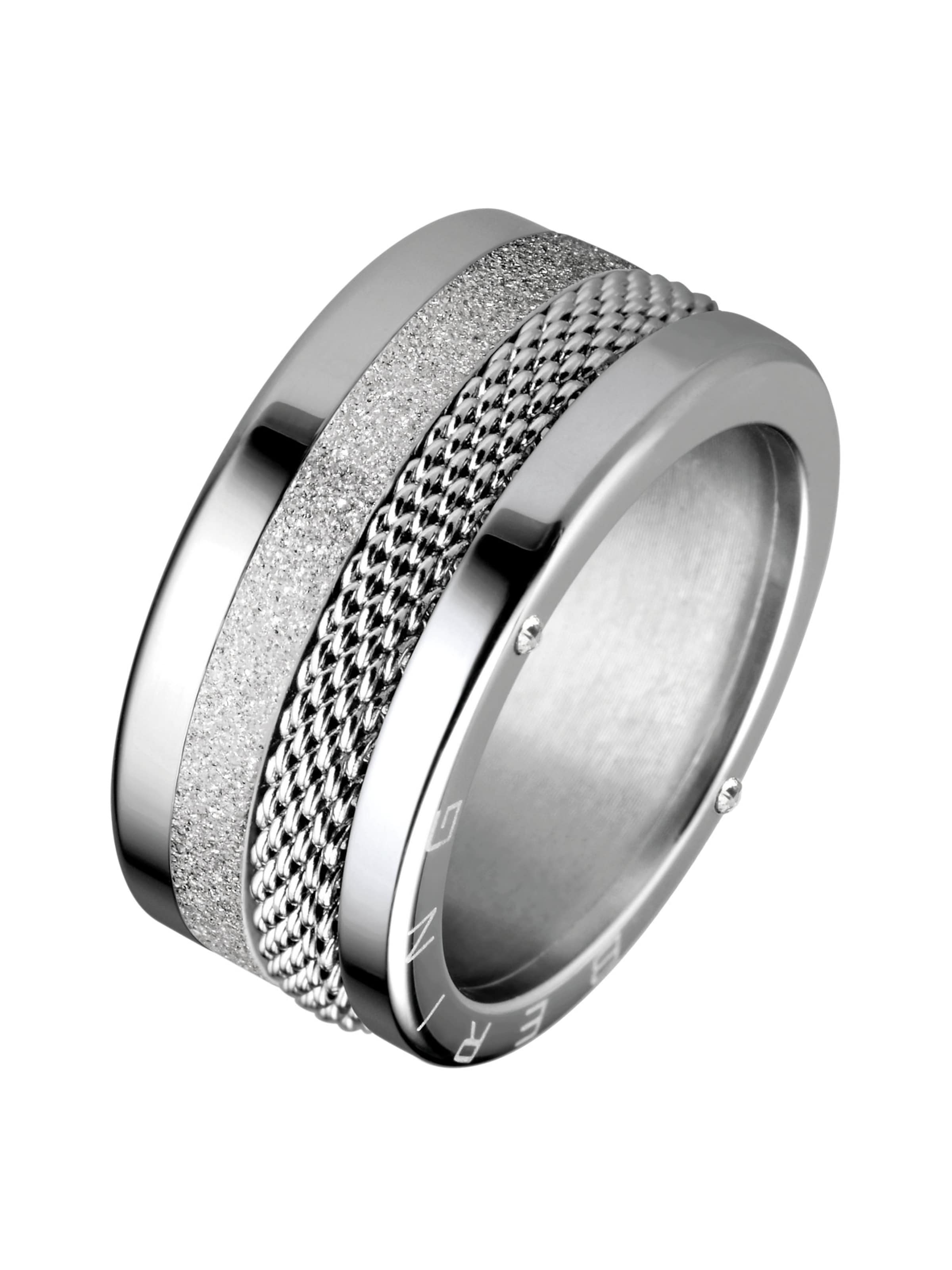 BERING Ring 'Arctic Symphony' in Silver