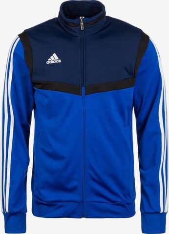 ADIDAS PERFORMANCE Sportjas 'Tiro 19' in Blauw: voorkant