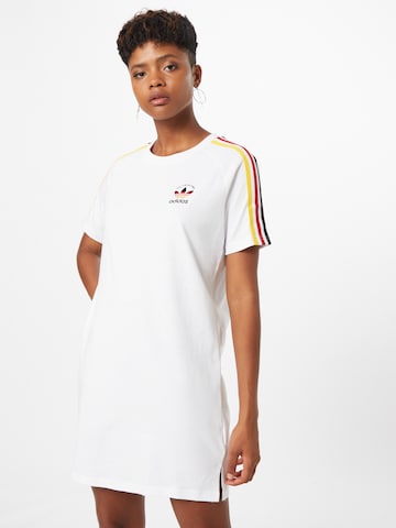 ADIDAS ORIGINALS Dress in White: front