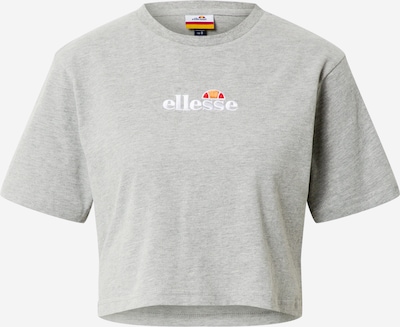 ELLESSE Shirt 'Fireball' in mottled grey / Orange / Red / White, Item view