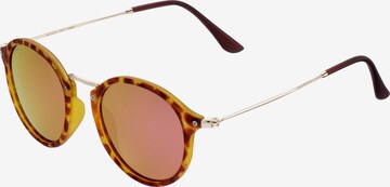 Lunettes de soleil MSTRDS en marron : devant