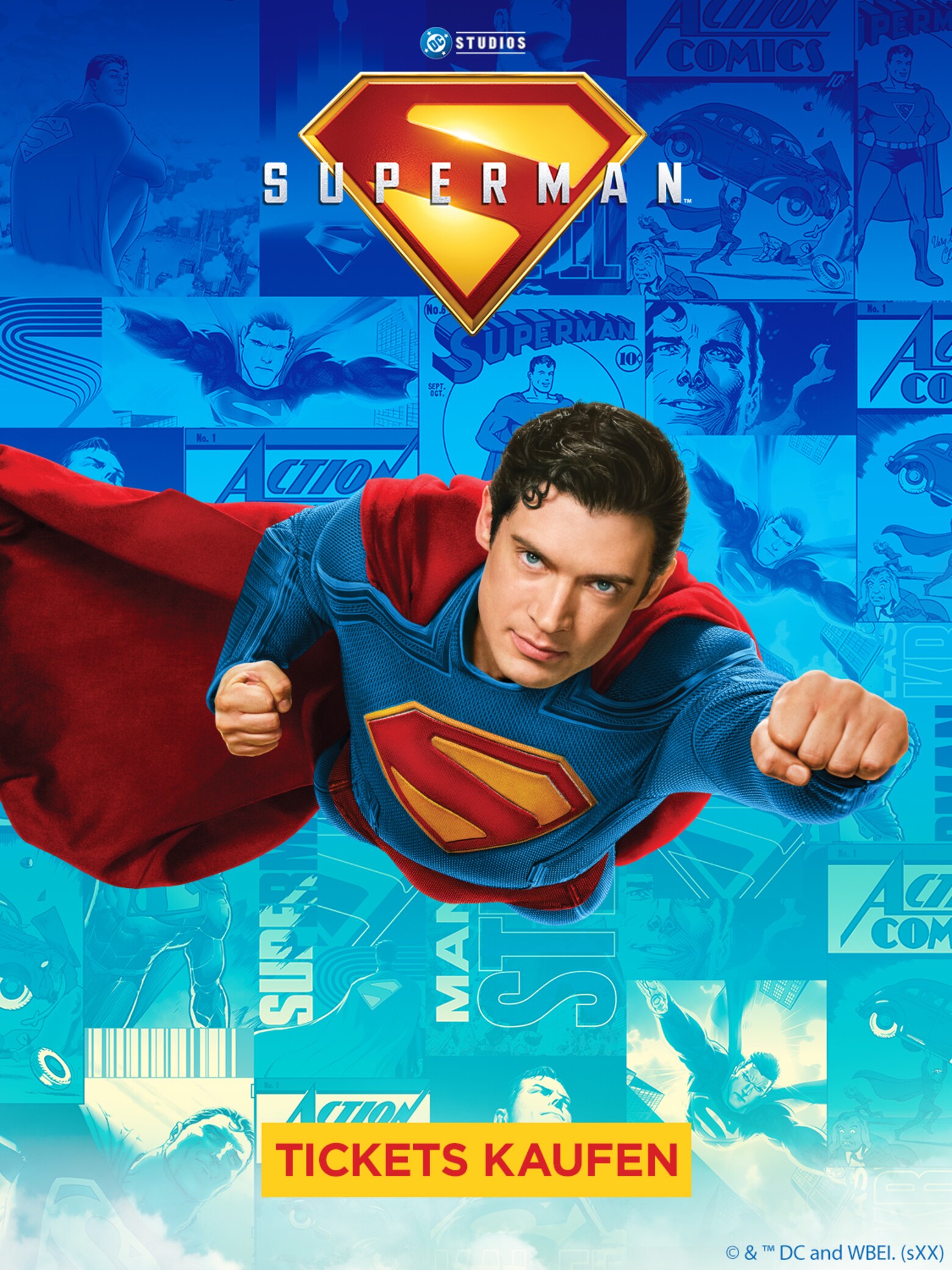 ab 10. Juli nur im Kino Superman Looks für Dich