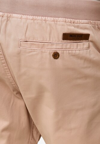 INDICODE JEANS Loose fit Chino Pants 'Carver' in Pink