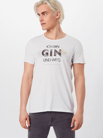 EINSTEIN & NEWTON Regular fit Shirt 'Gin Weg' in Wit: voorkant