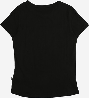 Tricou de la PUMA pe negru: spate