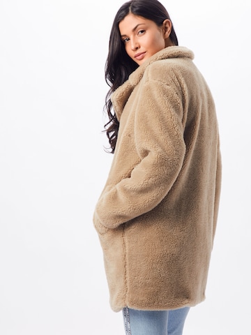 Urban Classics Between-Seasons Coat 'Sherpa' in Beige