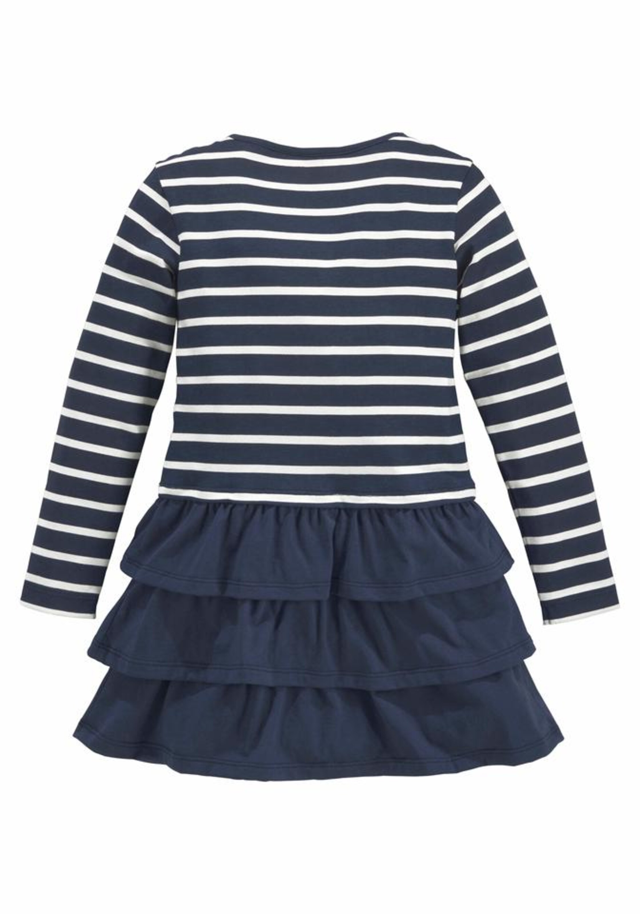 ARIZONA Volantkleid in Blau