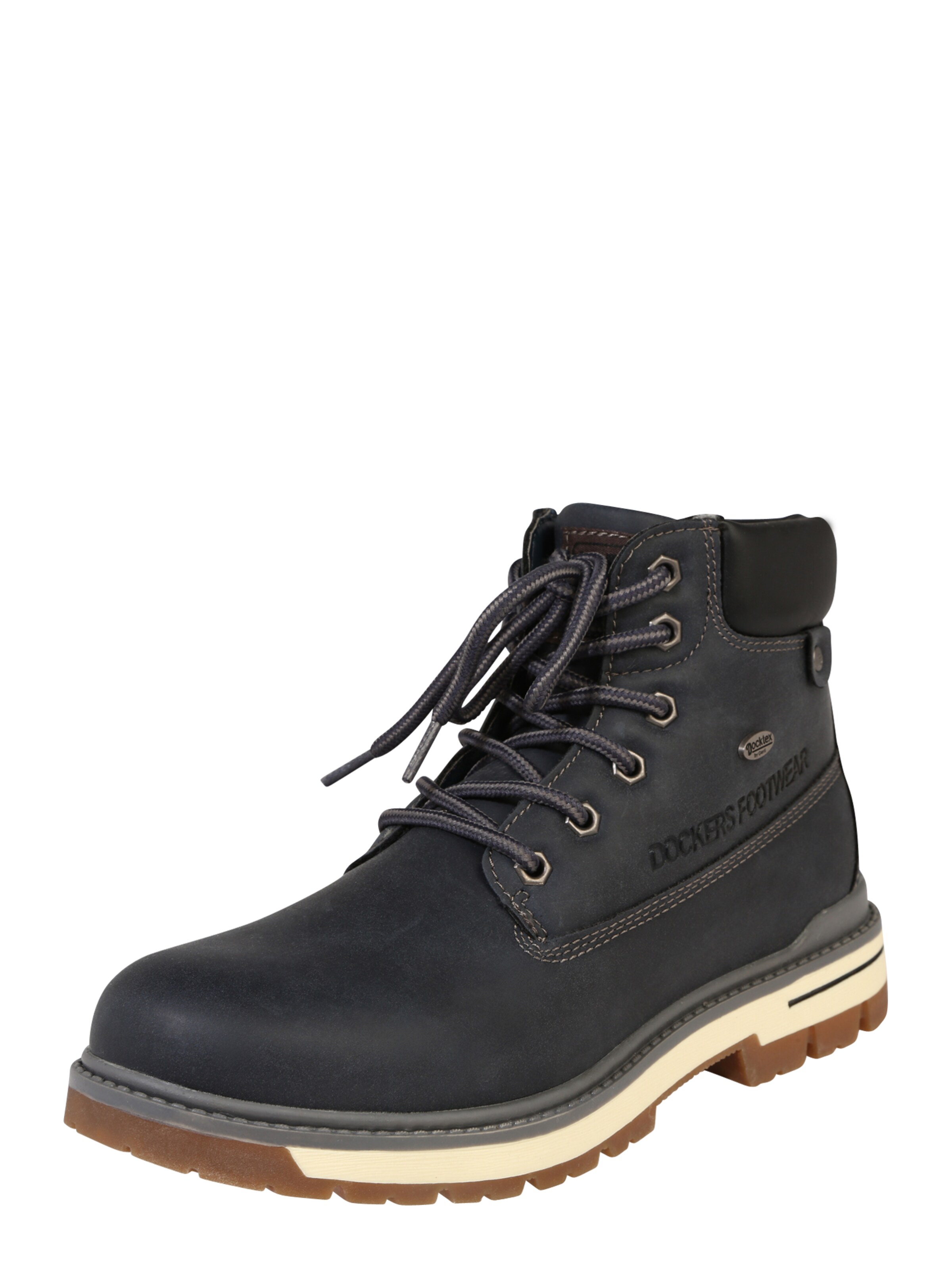 Dockers by Gerli - Snowboots '45TG701' in de kleur Blauw