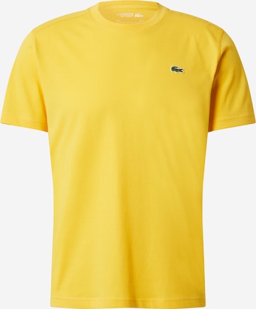 LACOSTE Tričko – žlutá: přední strana