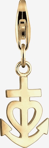 Nenalina Pendant 'Anker, Herz, Kreuz' in Gold: front