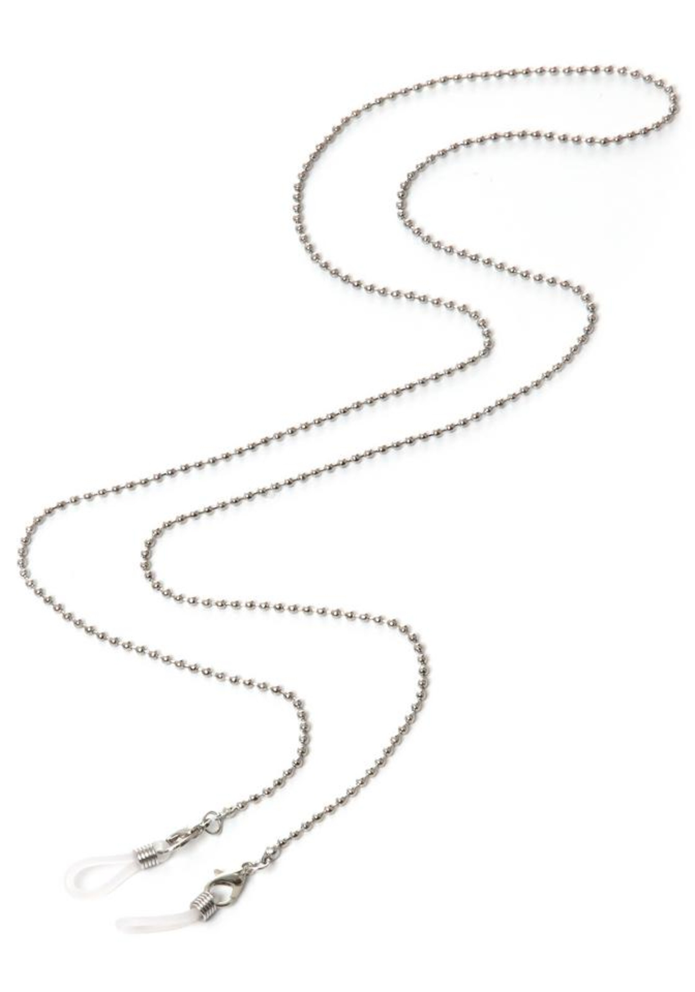 J. Jayz Necklace in Silver: front