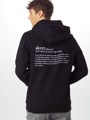 Mister Tee Sweatshirt 'That Noise' in Zwart: terug