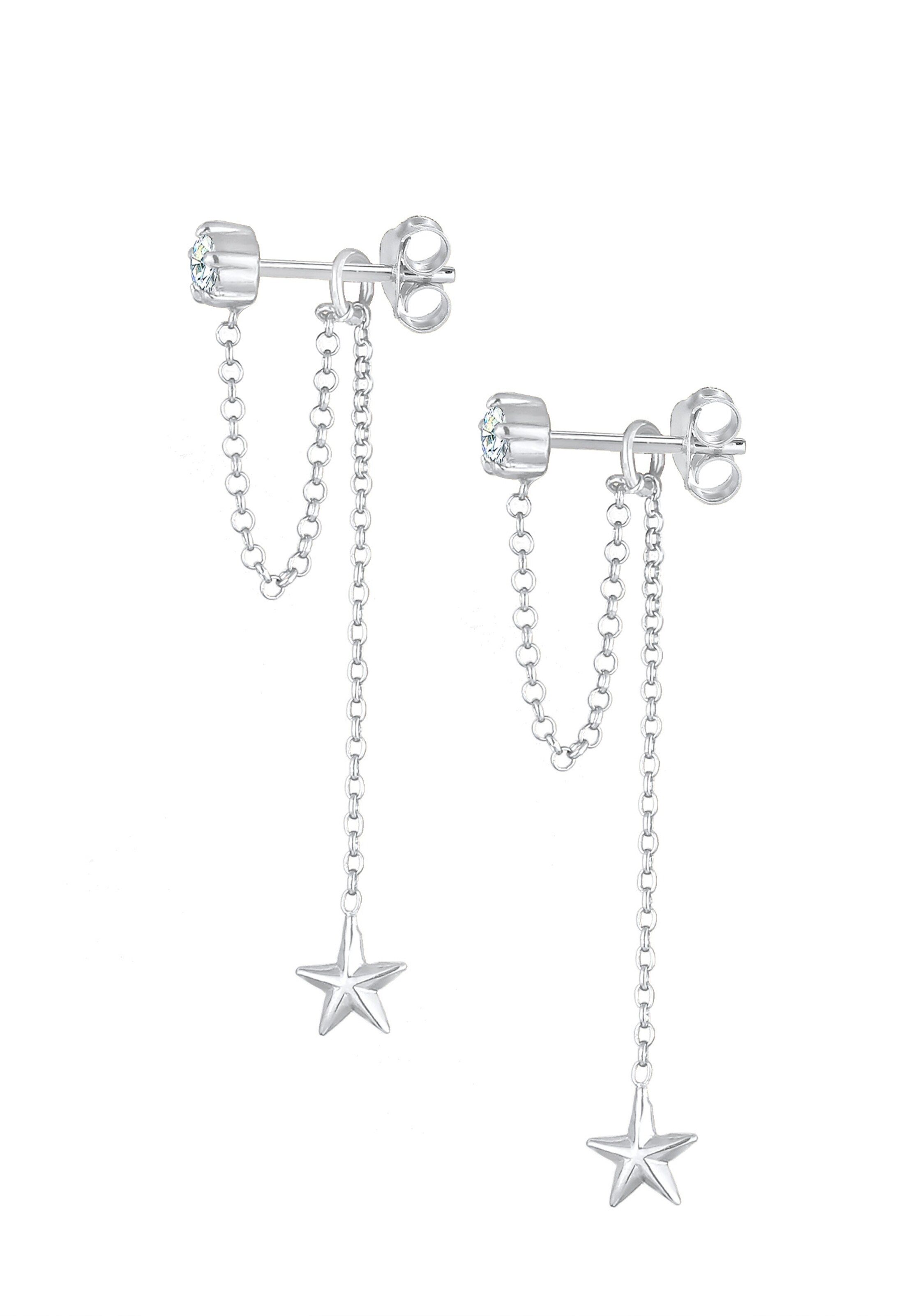 ELLI Ohrringe 'Astro' in Silber