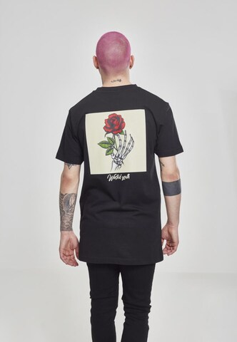 MT Men Shirt 'Wasted Youth' in Zwart