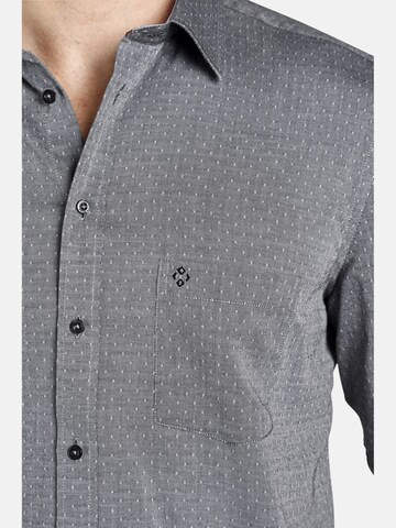 Charles Colby Regular fit Button Up Shirt 'Earl George' in Grey