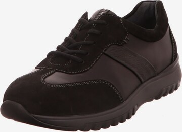 WALDLÄUFER Lace-Up Shoes in Black: front