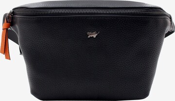 Braun Büffel Fanny Pack 'Novara' in Black: front