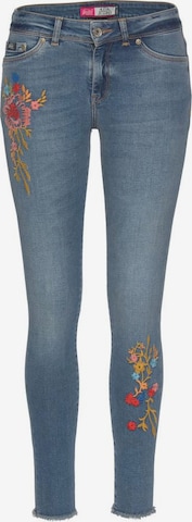 Superdry Skinny Jeans 'Alexia' in Blue: front