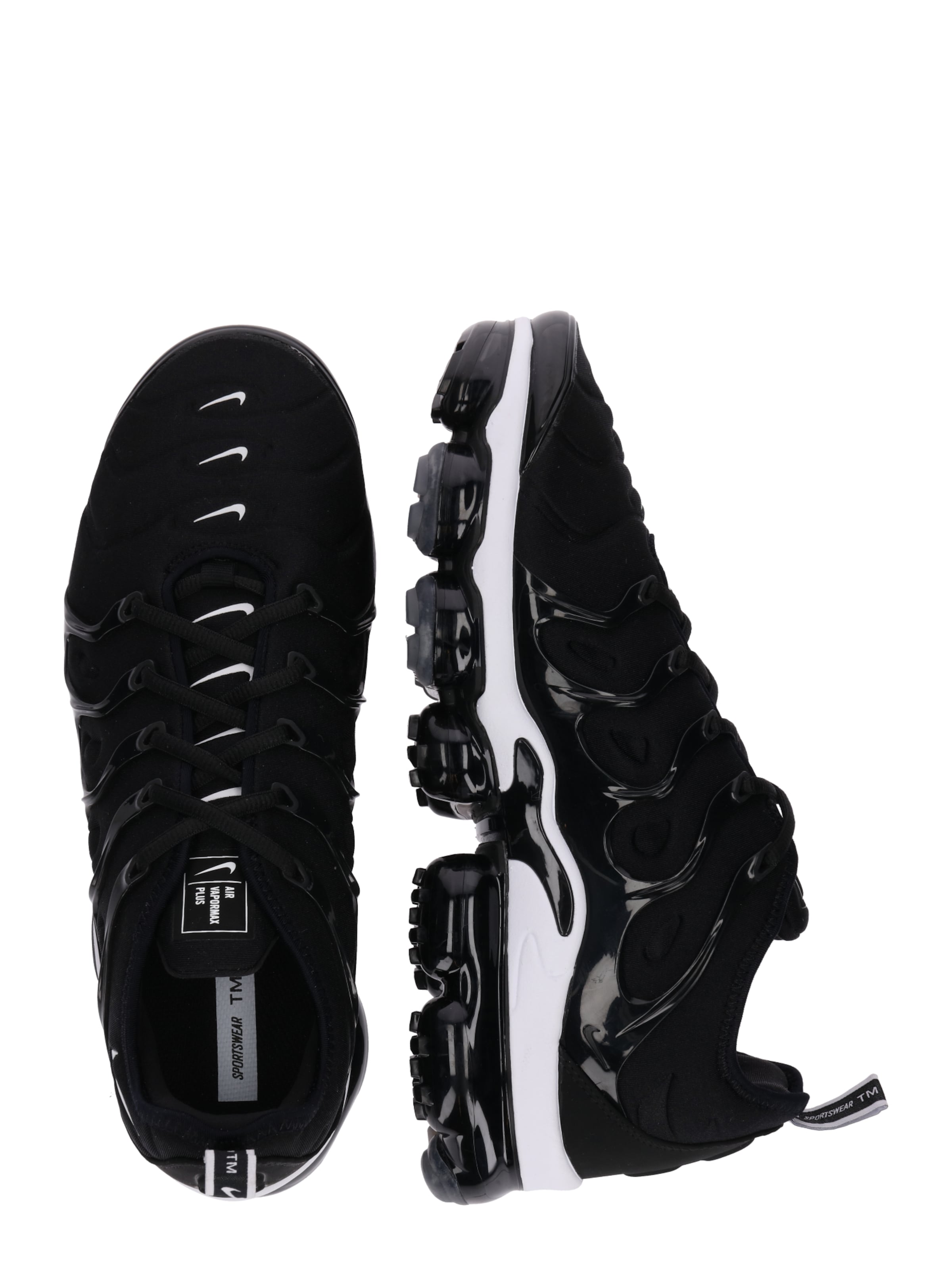 nike vapormax plus schwarz weiß