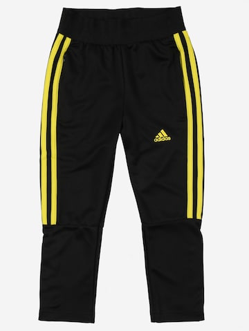 ADIDAS PERFORMANCE Tapered Sportbroek 'Tiro' in Zwart: voorkant