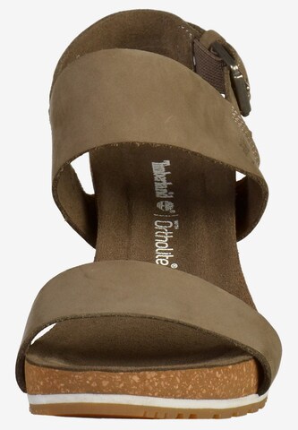 TIMBERLAND Strap Sandals in Brown