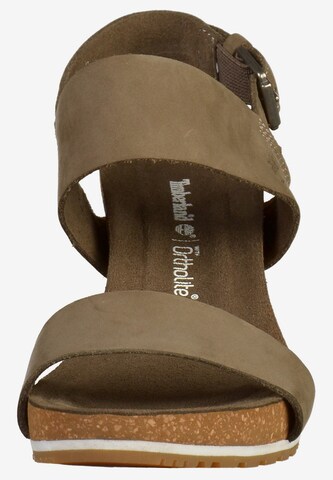 TIMBERLAND Strap sandal in Brown