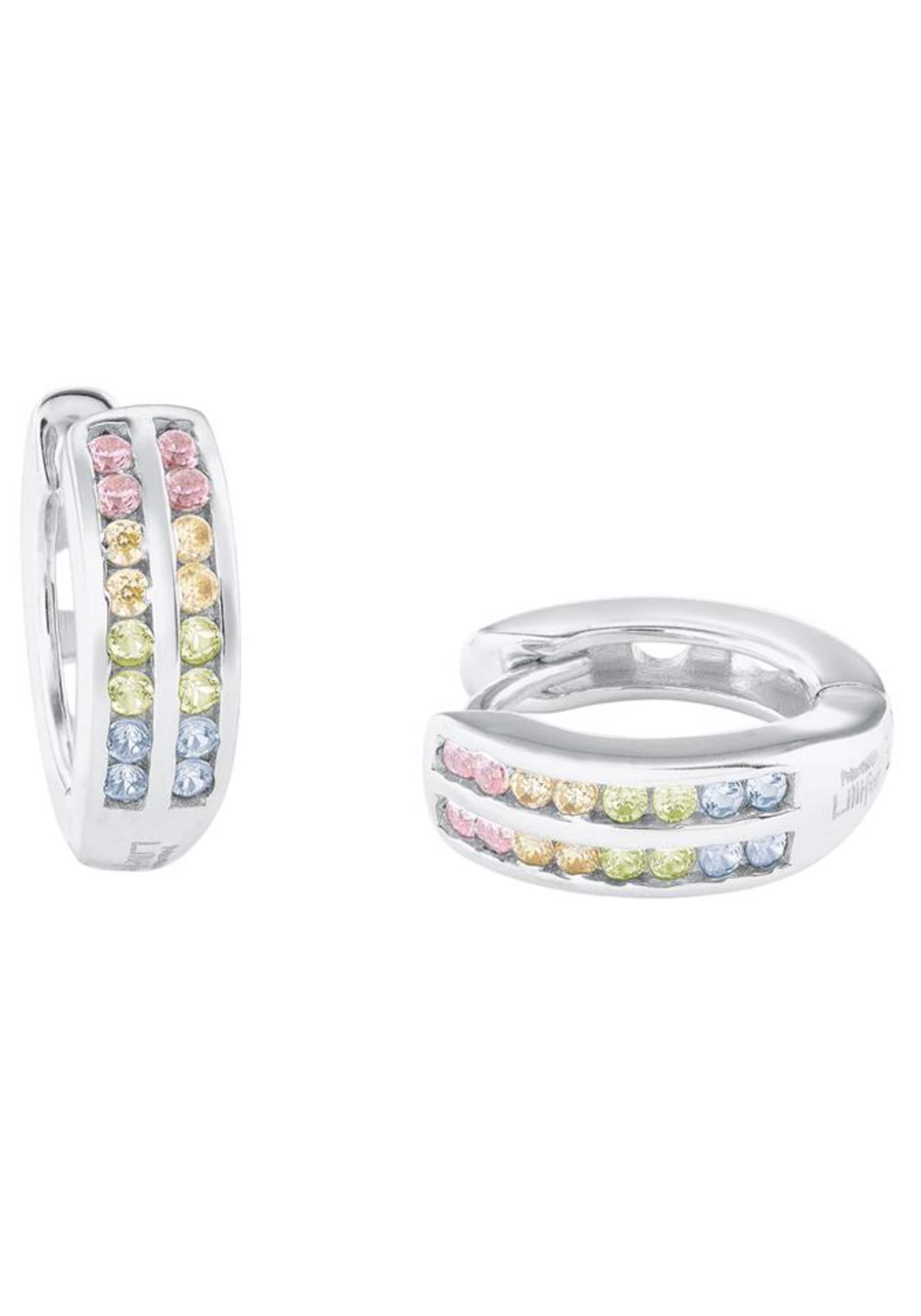 PRINZESSIN LILLIFEE Creole in Silber: Vorderseite