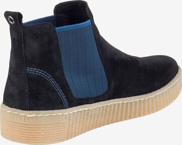 GABOR Chelsea Boots in Blau