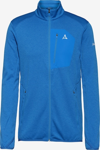 Schöffel Funktionele fleece-jas 'Savoyen2' in Blauw: voorkant