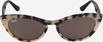 Ray-Ban Cat-Eye Sonnenbrille in Braun